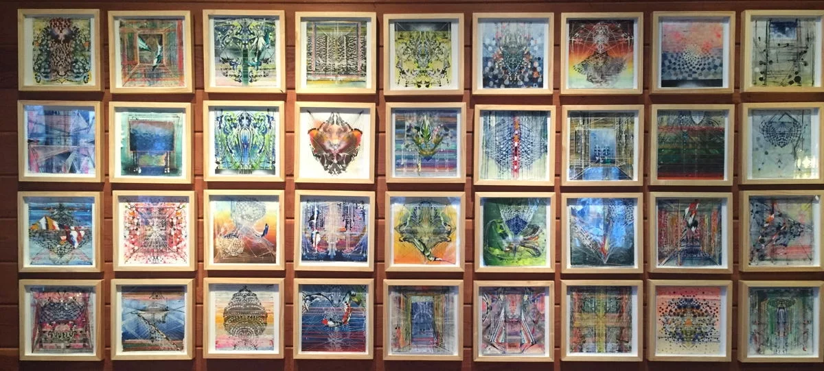 India Series: 50 small works on paper (2014/15)