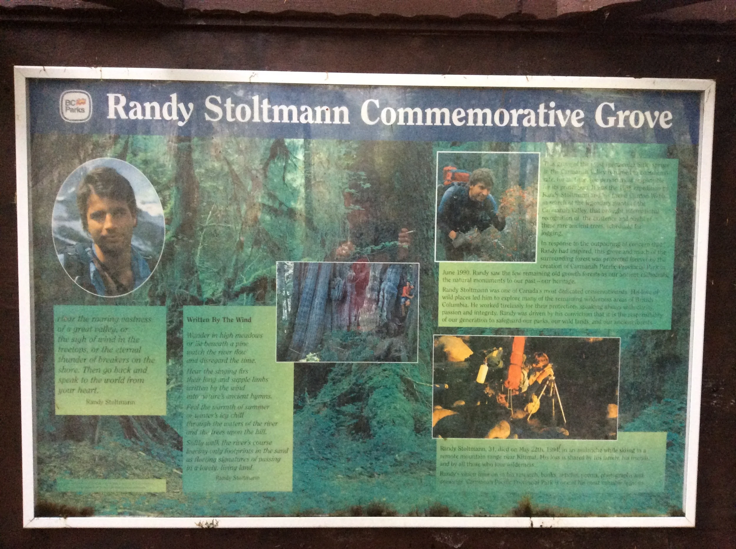 Randy Stoltmann, what a story