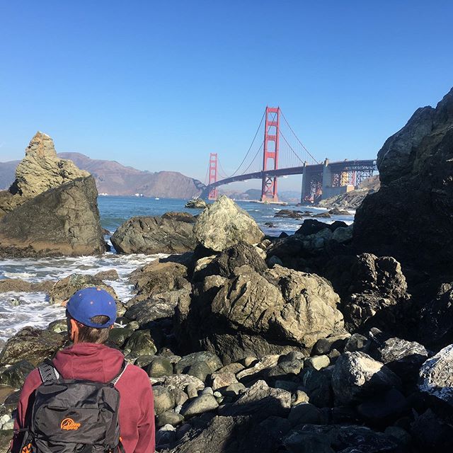 Marshall's Beach is one of the most challenging and rewarding photo spots for the Golden Gate Bridge. It's only accessible by a steep half mile trail but once you make it you might have the whole thing to yourself. It's also one of the city's classic