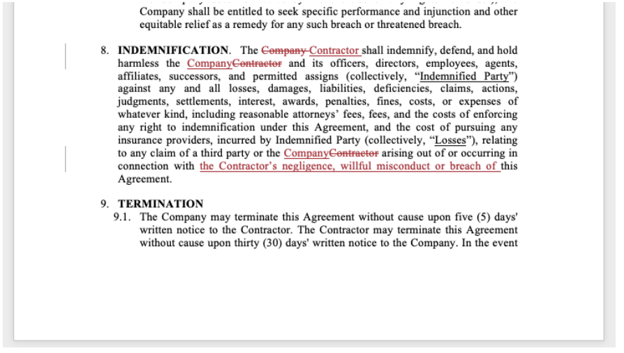 Lawgood 5 Ways to Make Comments or Request for Changes in a Contract