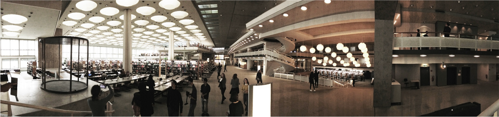 Berlin State Library, Architect Hans Scharoun