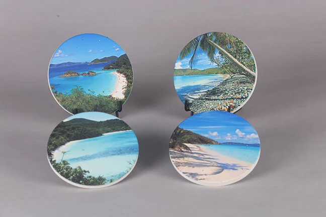 Round Coasters - Set of 4 -  $40