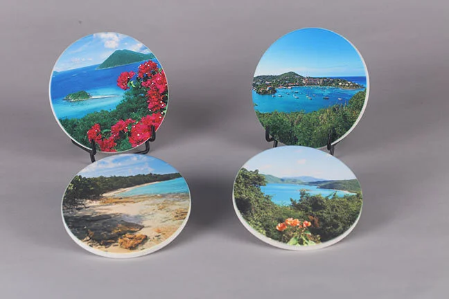 Round Coasters - Set of 4 -  $40