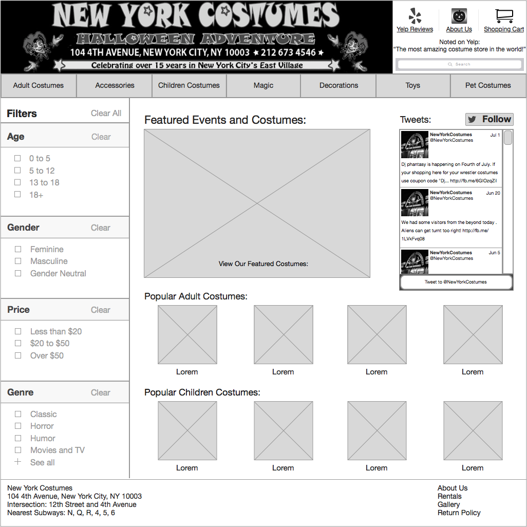 Landing Page