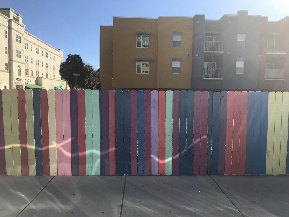 Colorful streets of Albuquerque