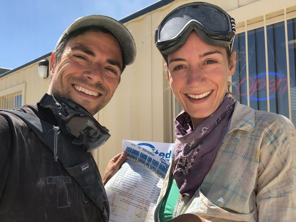   Van Life Adventures: Burning Man 2019 ~ obtaining our camp water license! 8/24/19   