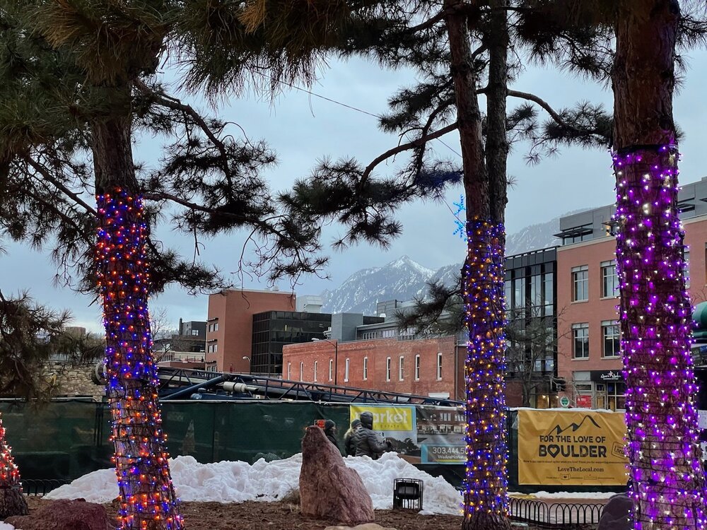    Pearl Street, Boulder Colorado 2/20/21   