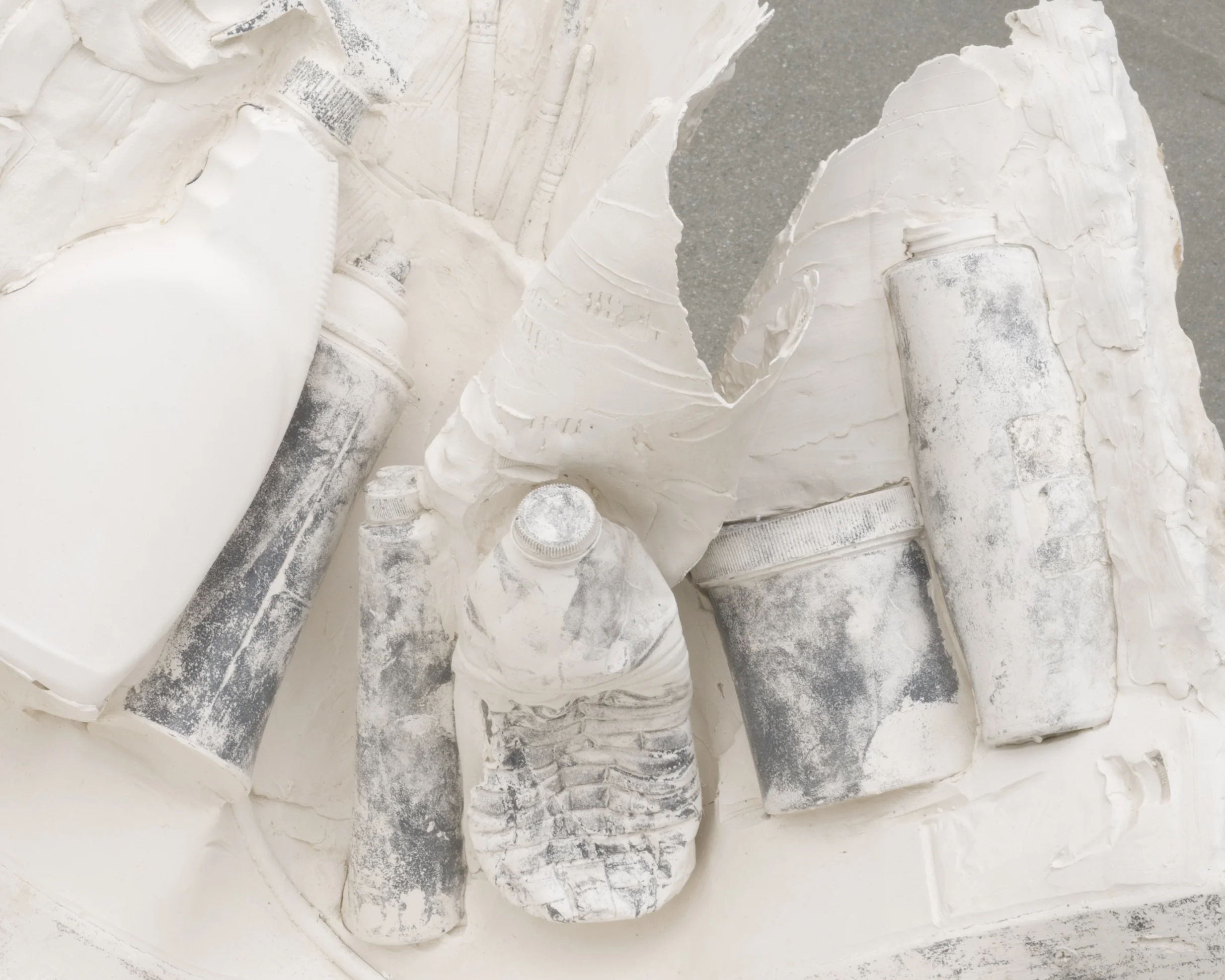 DETAIL Splashed , 2014 Gypsum cement, fiberglass cloth, wood 27 x 30 x 30 inches
