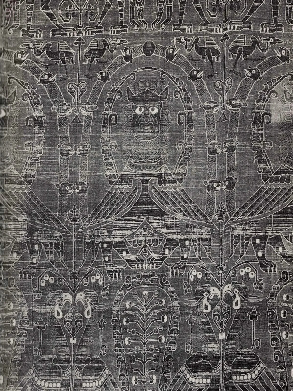 woven silk textile known as &ldquo;tapestry of the witches,&rdquo; spain, early thirteenth century. 

from islamic art by david talbot rice (new york: frederick a. praeger, 1965).