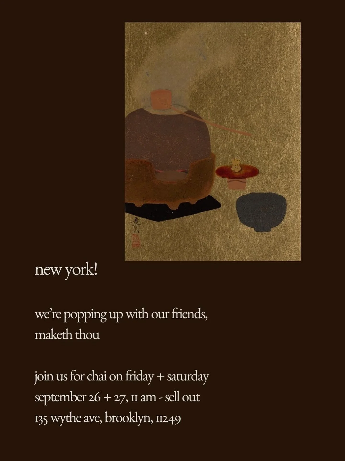 see you this weekend xx