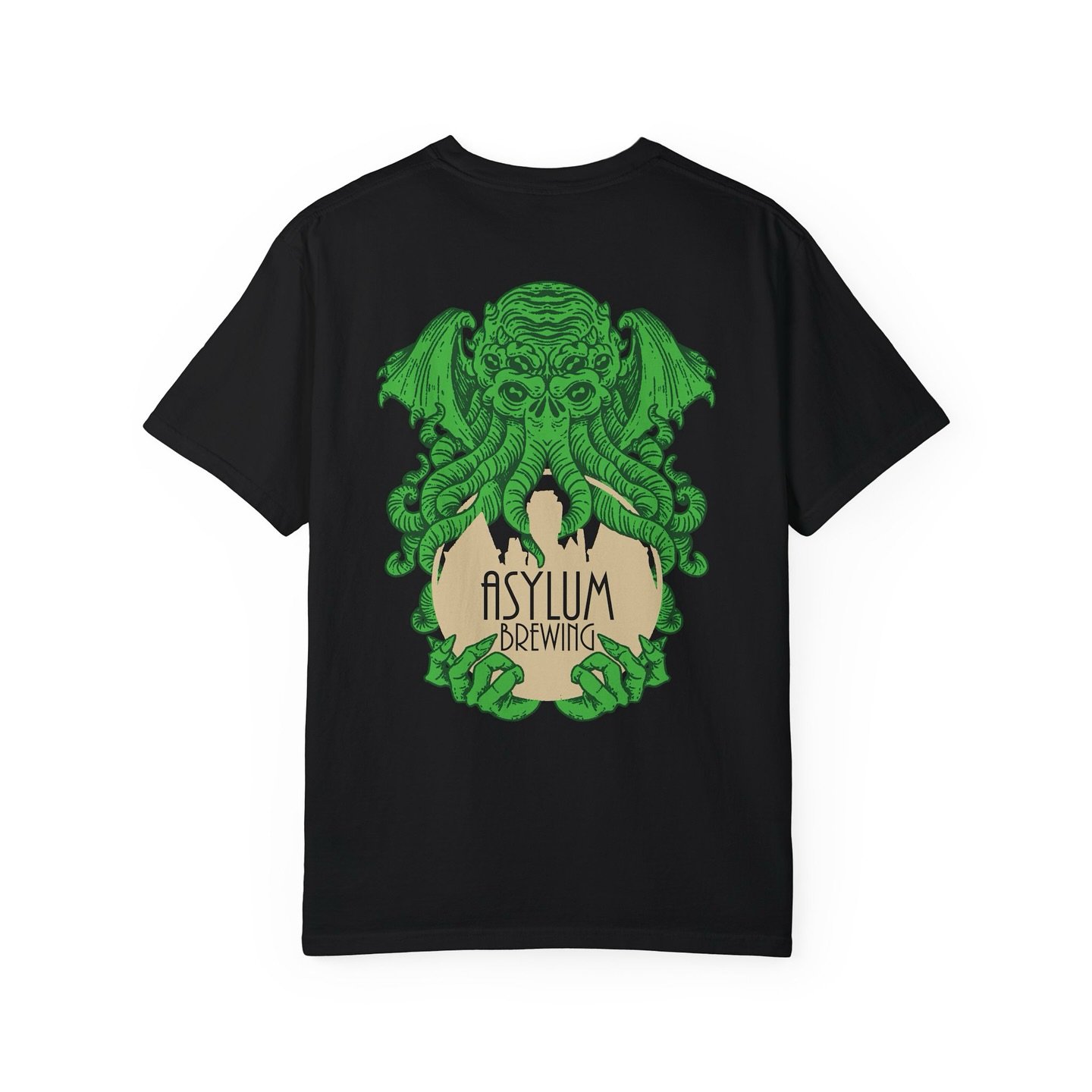 &bull; SNEAK PEEK AT OUR LIMITED 8 YEAR ANNIVERSARY SHIRT 👕 

&bull; SATURDAY is quickly approaching and this is only ONE of MANY treats we have in store for you all!

&bull; Prepare to burn the midnight oil with the Ol&rsquo; Asylum Crew - Food, Mu