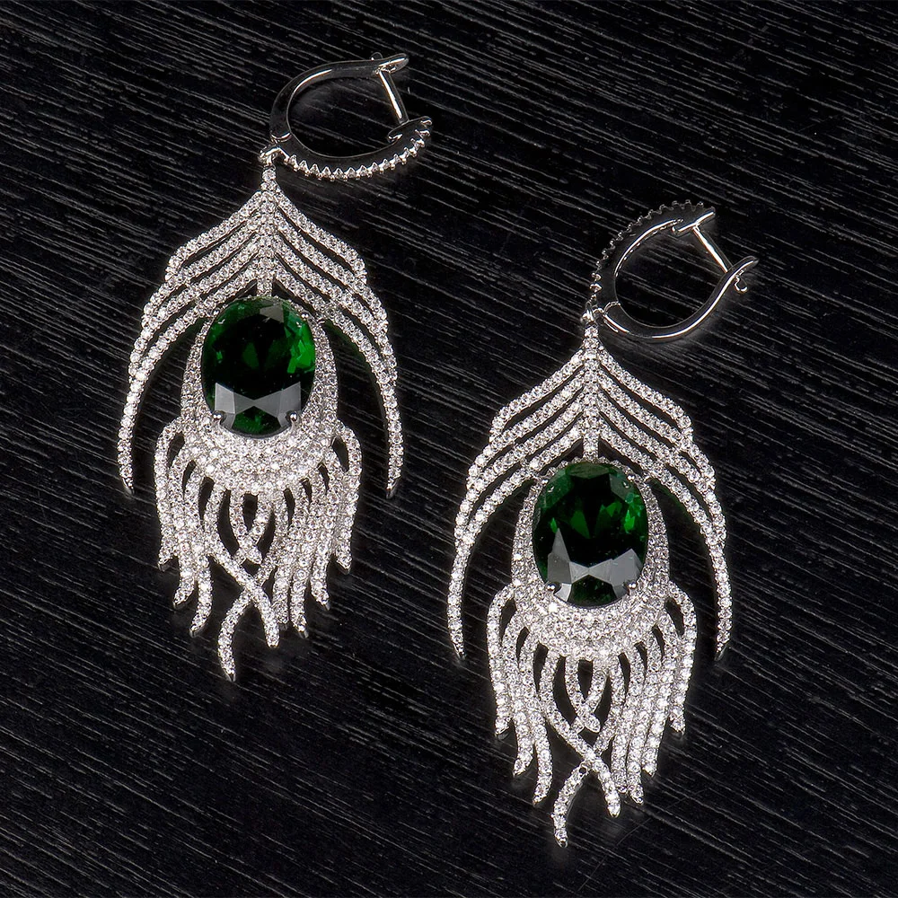 Signature Feather Earrings Emerald.jpg