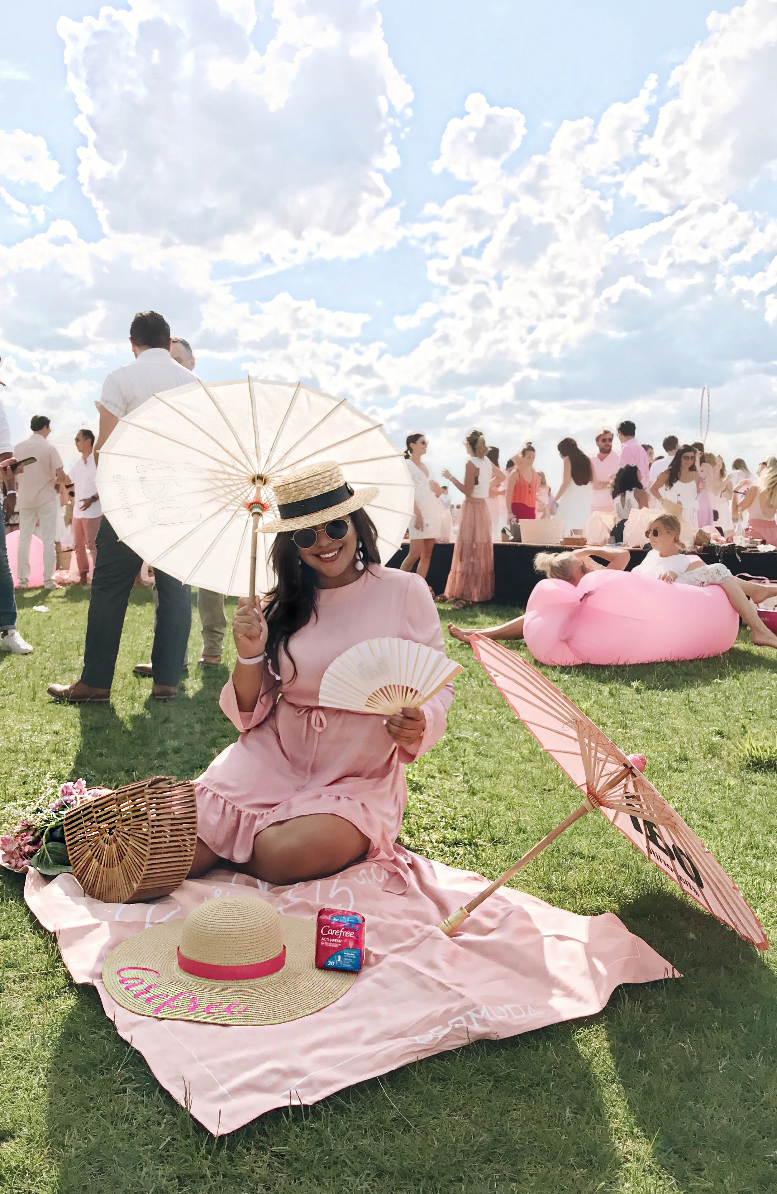Feeling Confident with CareFree at Pinknic Event