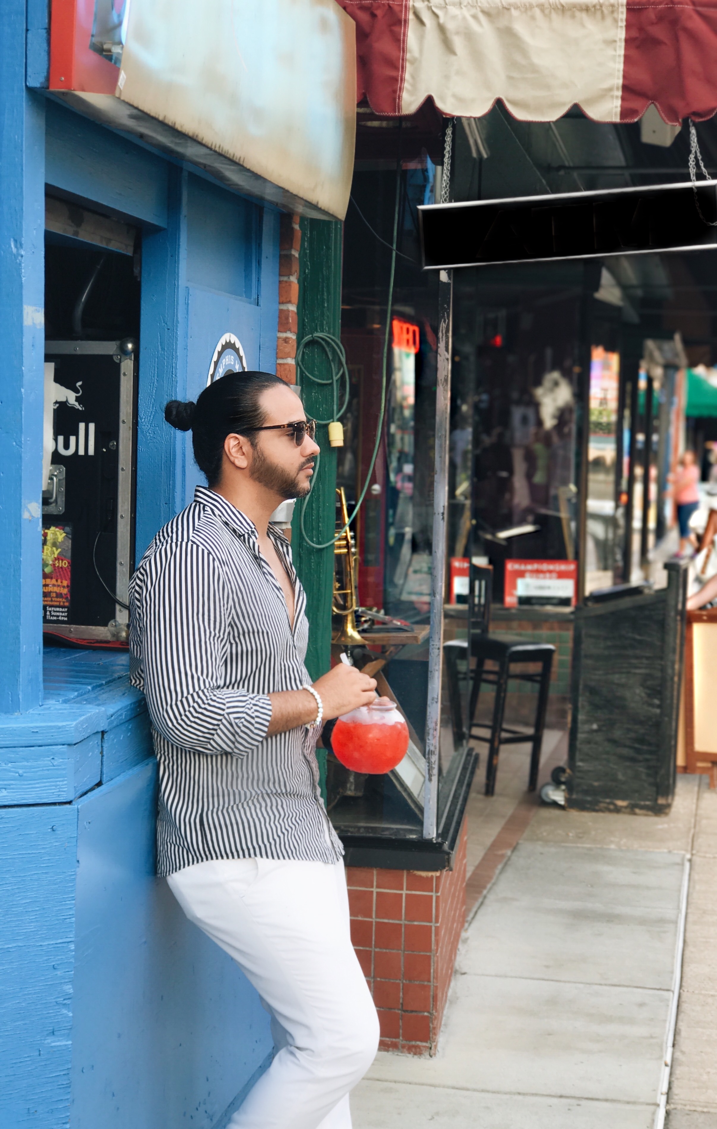 Don't leave without trying the famous fish bowls #DrinkResponsibly 