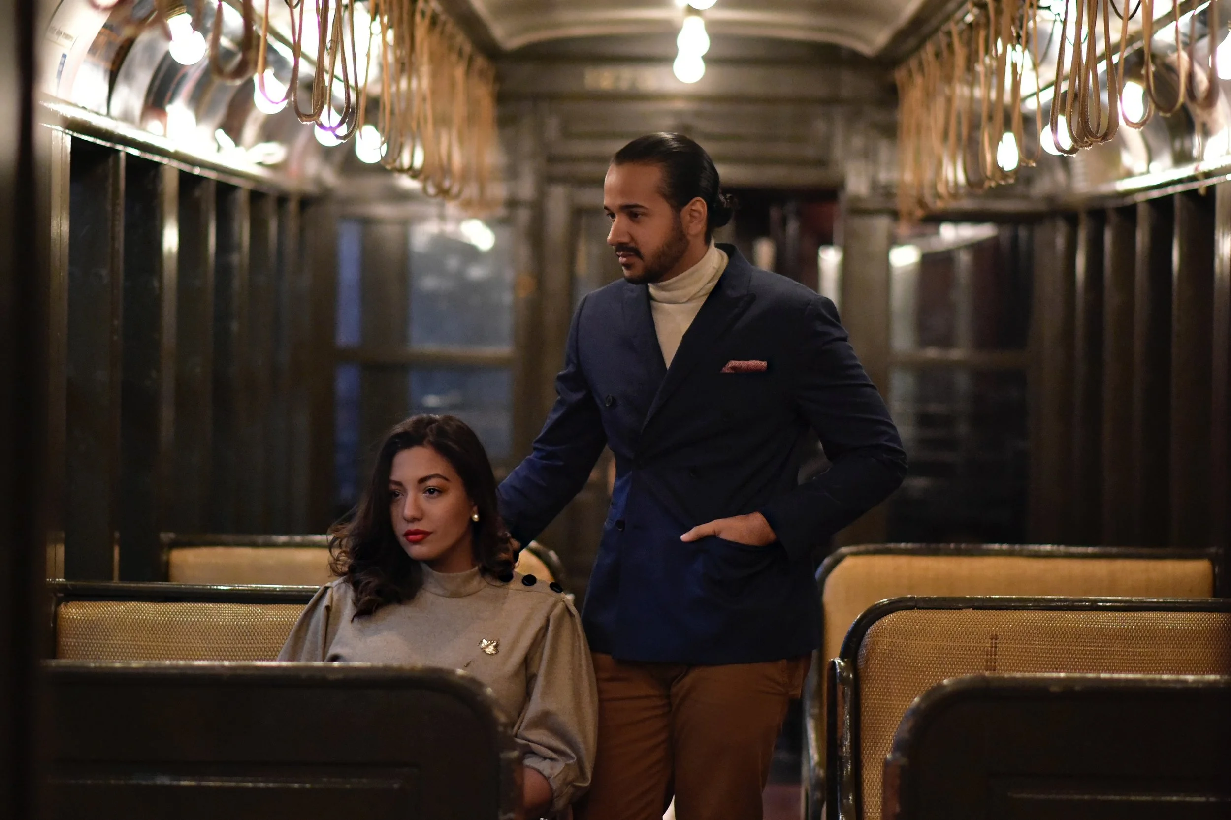 A Fleeting Love on an Old Train