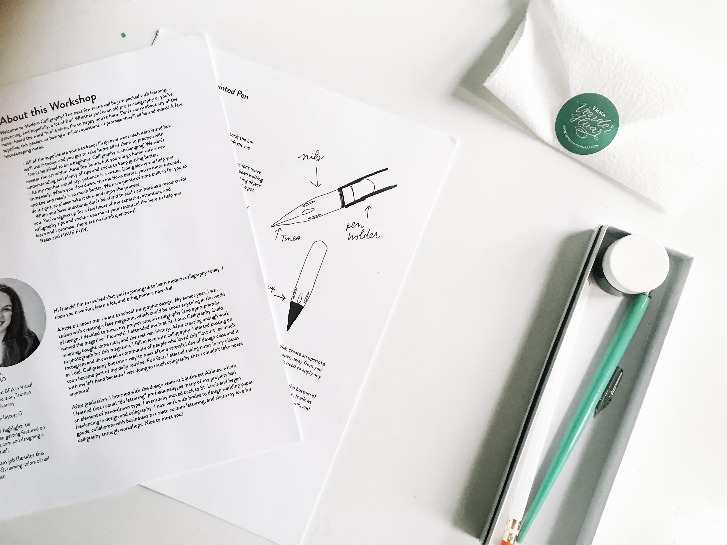 Intro to Modern Calligraphy