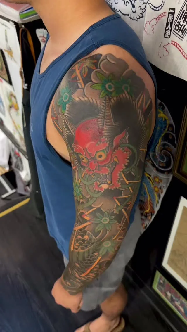 Brennens arm recently completed
by Dominic Vasquez.
What a champion Brennen is!
•
New clients always accepted.
Consultations available for work
starting in November.
Visit our website and book online;
🏆 WWW.SUPERFLYTATTOO.COM 🏆
•
#t