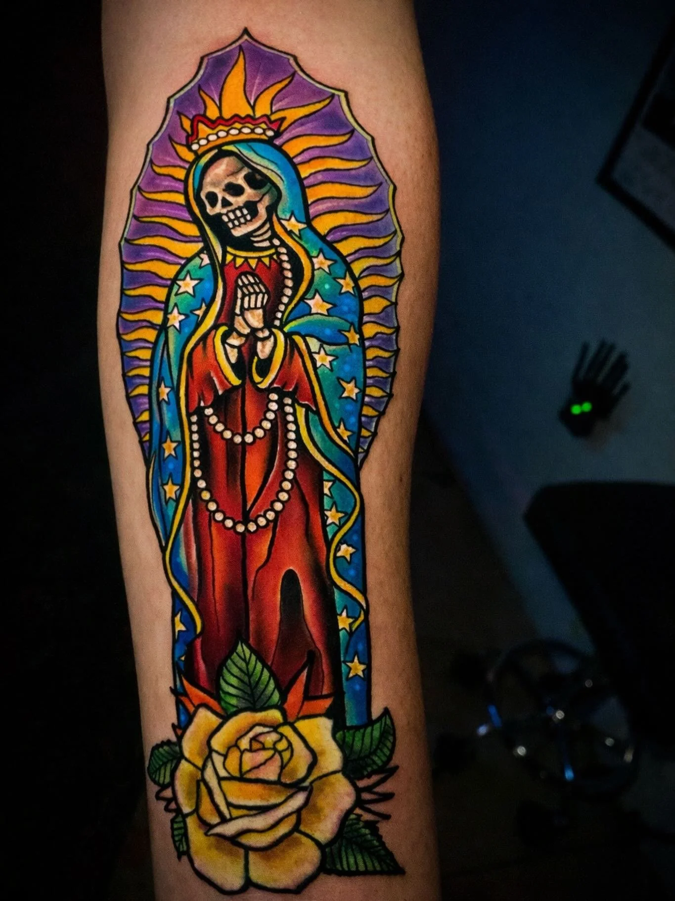 &hellip;.Yeah, we do color tattoos. 
&bull;
Wanna get a walk-in with Gabe?
Here&rsquo;s the info;
🚨🚨🚨🚨
Wednesdays and Thursdays 
11am-6pm
Saturdays and Sundays 
4pm-11pm
&bull;
Superfly Tattoo
1055 Fourth ave 
Between C and Broadway on Fourth ave