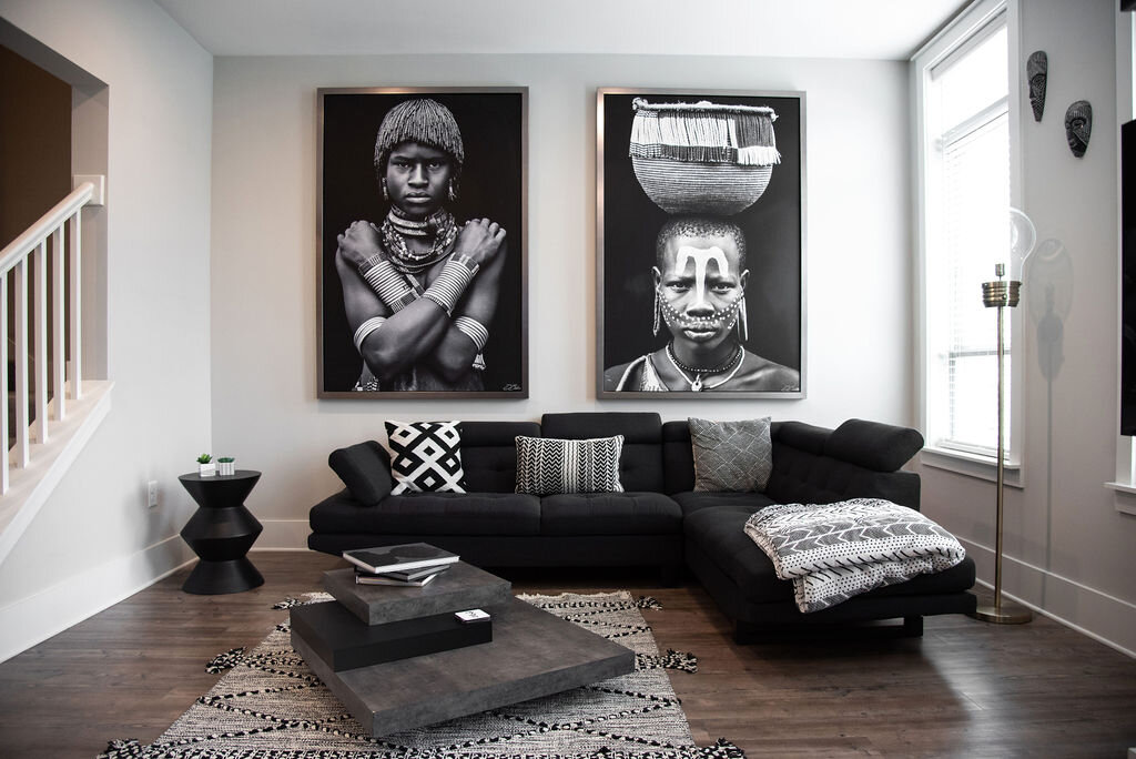 Home Decor Tribal Inspired Living Room