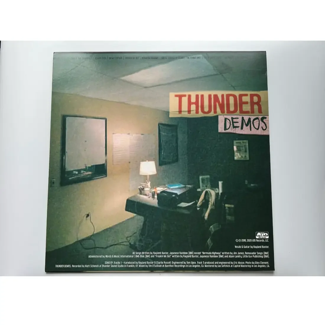 Rayland Baxter 'Thunder Demos' mixed by Tim O'Sullivan