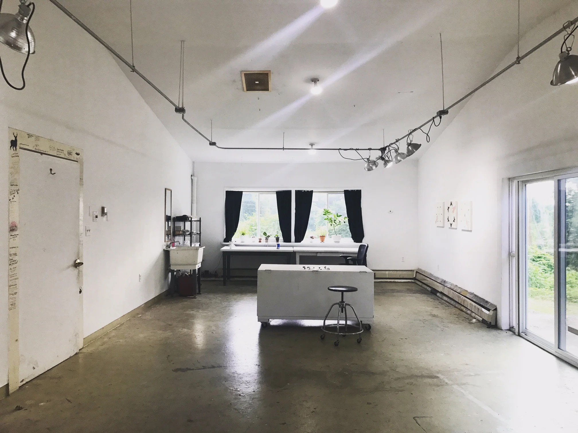 Studio VA 7 (the big one!) at Virginia Center for the Creative Arts