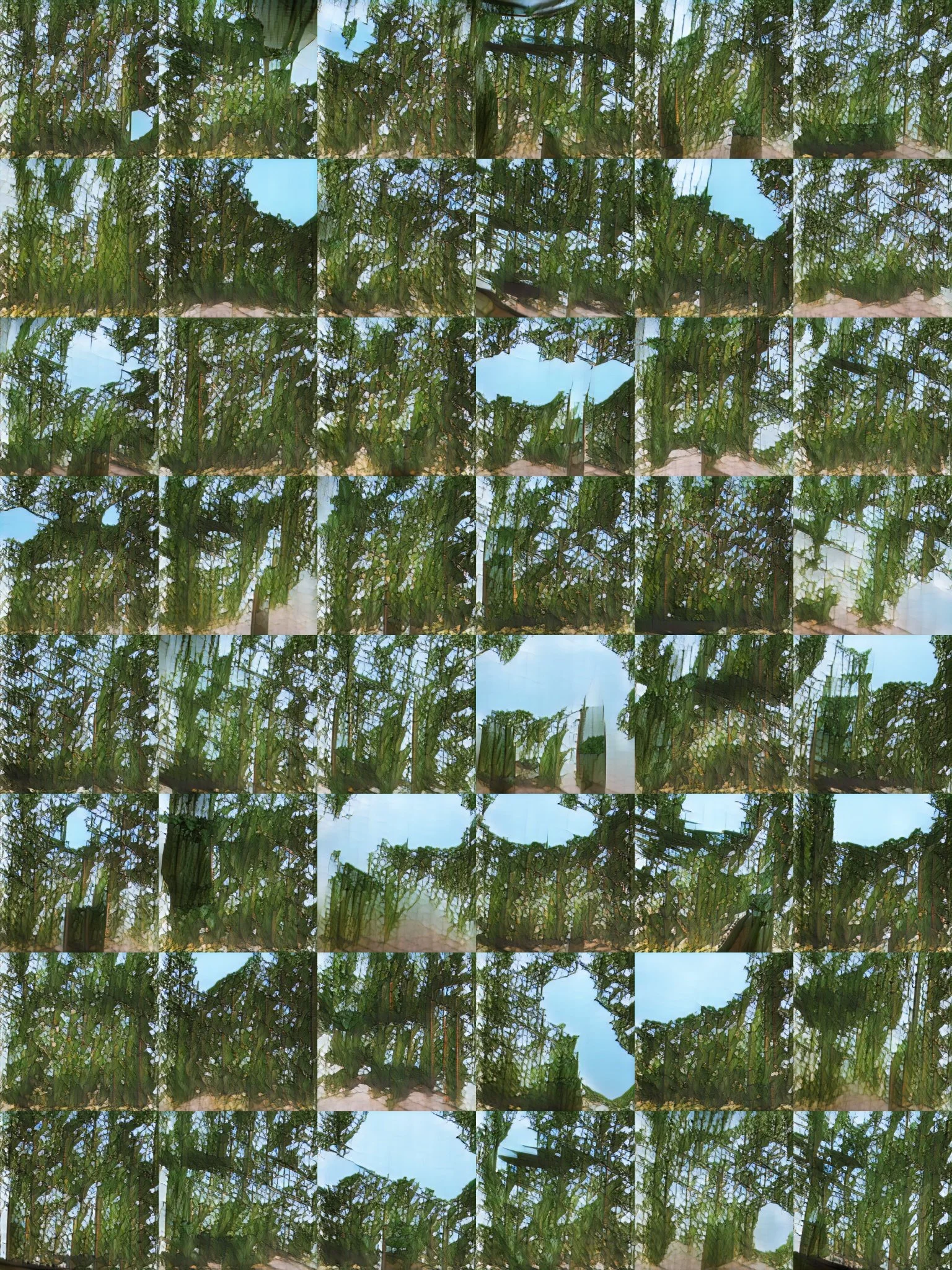A magnolia tree (grid), 2019