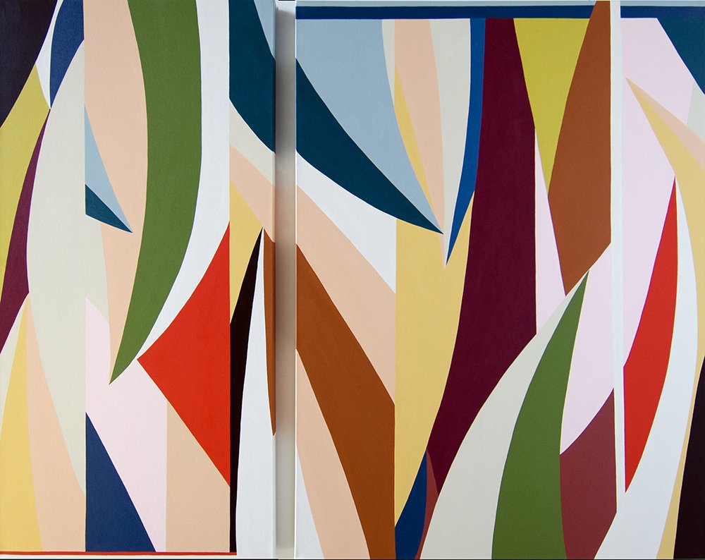 COLLECTIVE ACTION  |  48"X60"  |  diptych