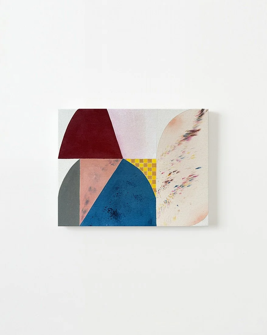 The last four from my most recent body of work. I really, really love them. The details, the play, the hidden moments.  Each painting holds so much energy and life. They are even better up close and in person.

Collected No6 |  Collected No5 |  Colle