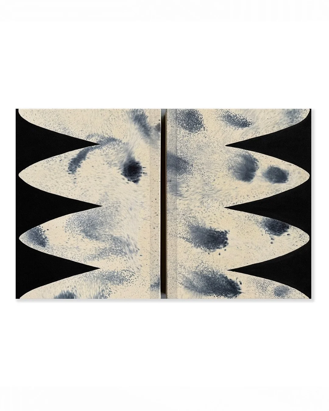 STARMADE | 18&rdquo; x 28&rdquo; Diptych

&ldquo;We all have storms and stories inside our starmade bodies that even the night sky cannot hold.&rdquo; 

Acrylic and Ink on raw canvas
Part of the current show, Exploring the Edge, at Liz Lidgett Galler