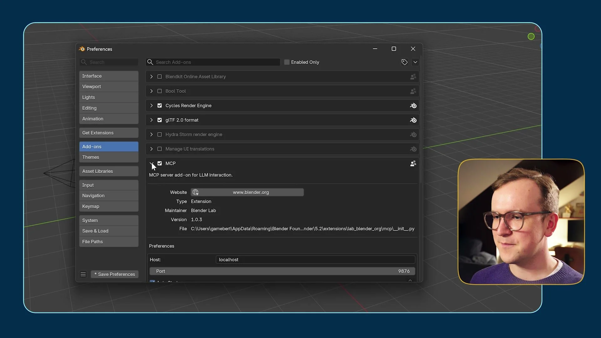 How the Blender and Claude Workflow Works