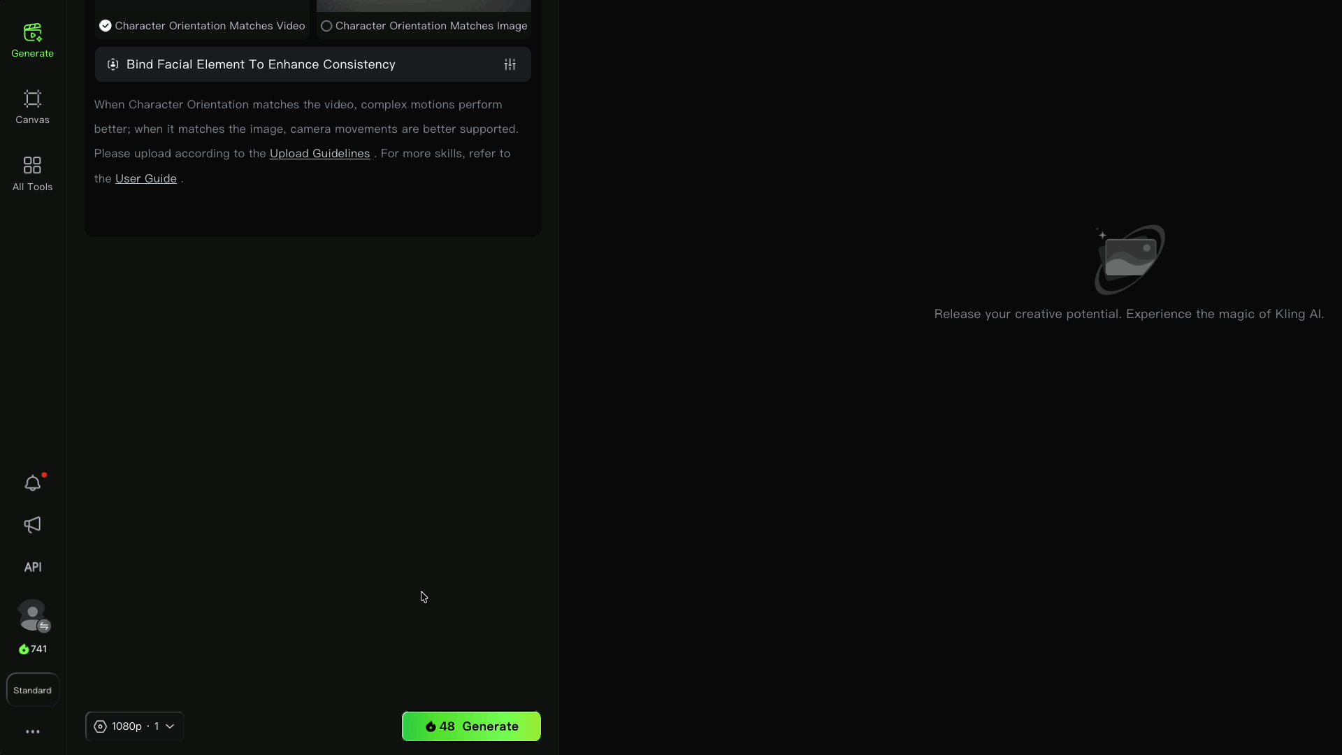 How to use Kling 3.0 Motion Control | Step 7