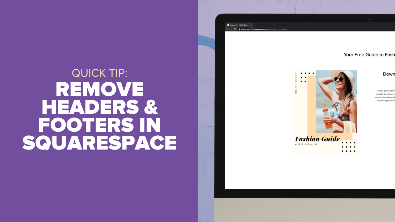 Squarespace Header Settings | Building a site header – KGLCCG