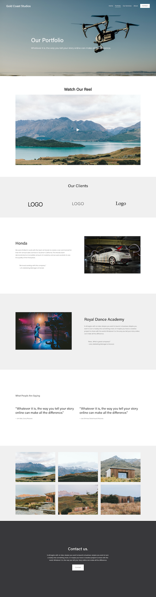 How to Create a Great Video Production Company site — Curious Refuge