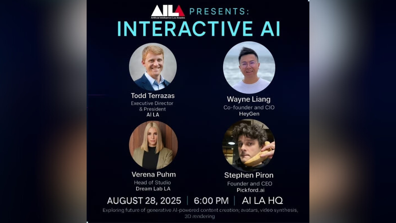 AI LA Presents: Interactive AI