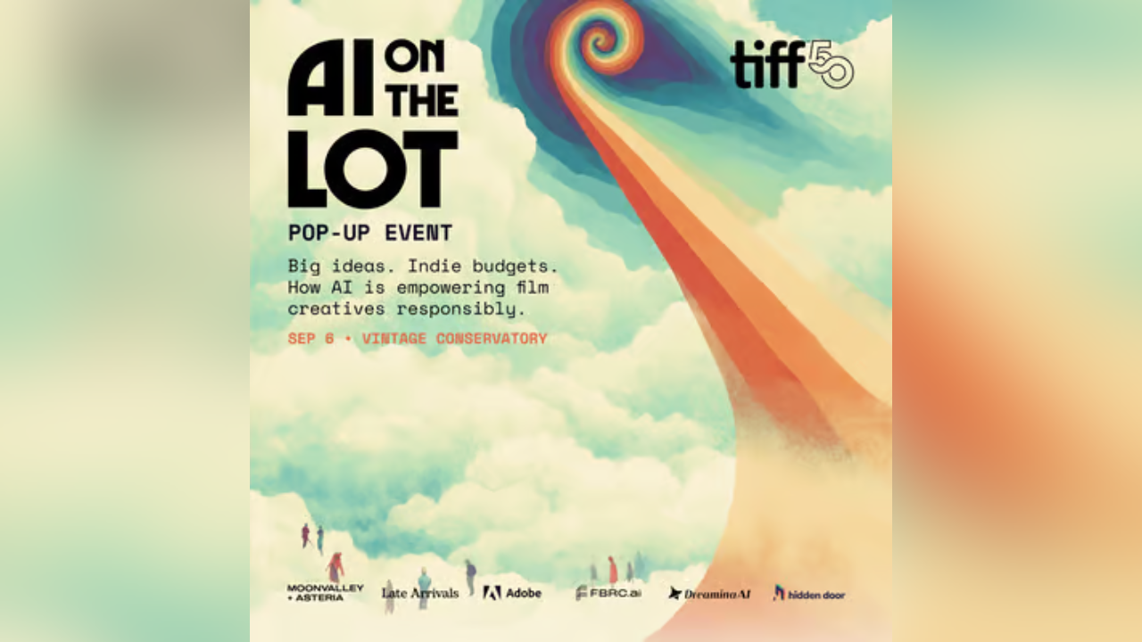 AI on the Lot @TIFF