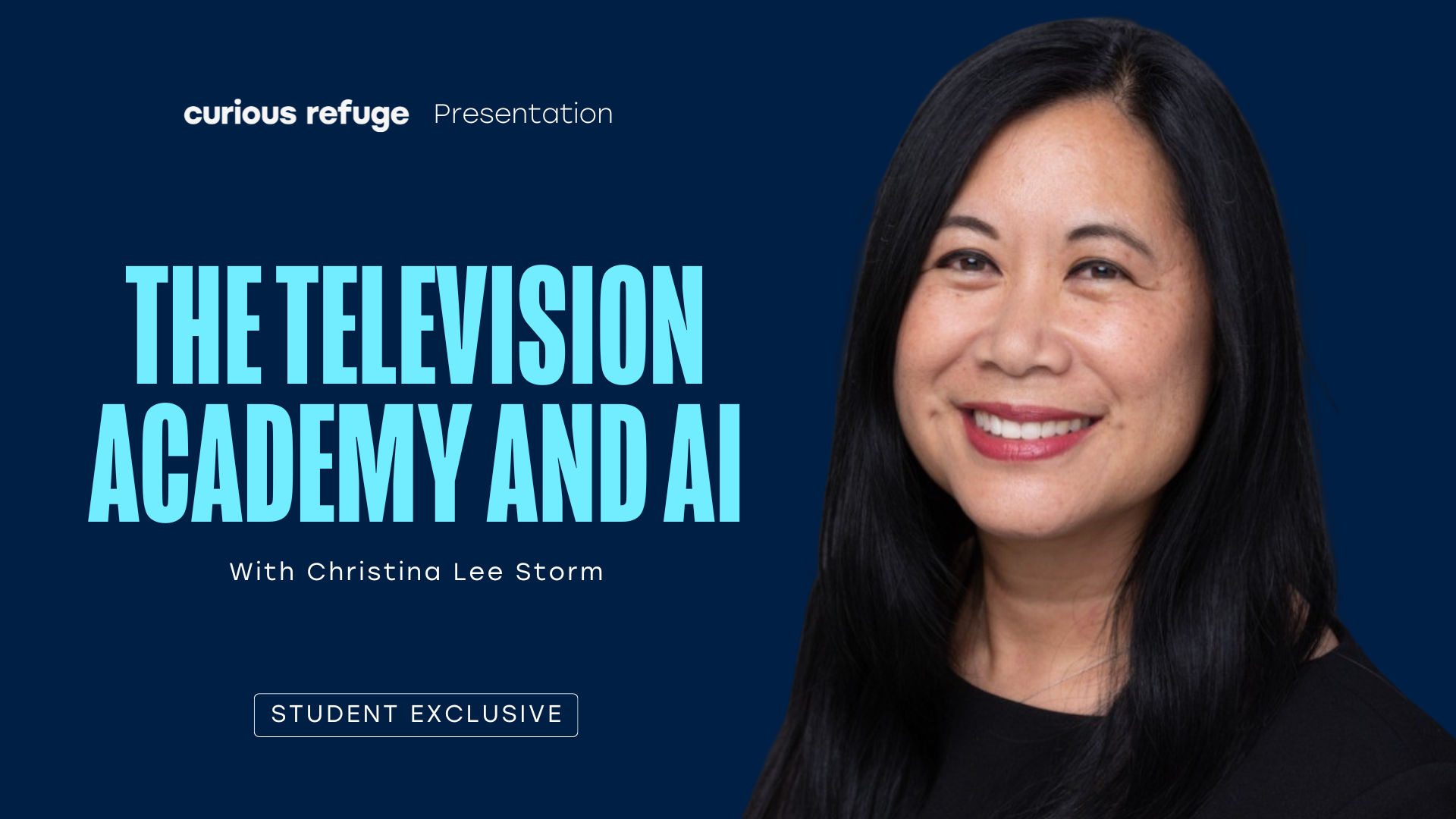 What does the TV Academy Think About AI? | With Christina Lee Storm