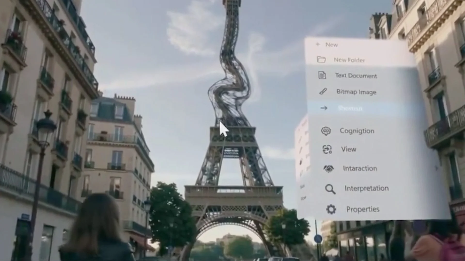 A Giant Mouse Cursor I An AI Film