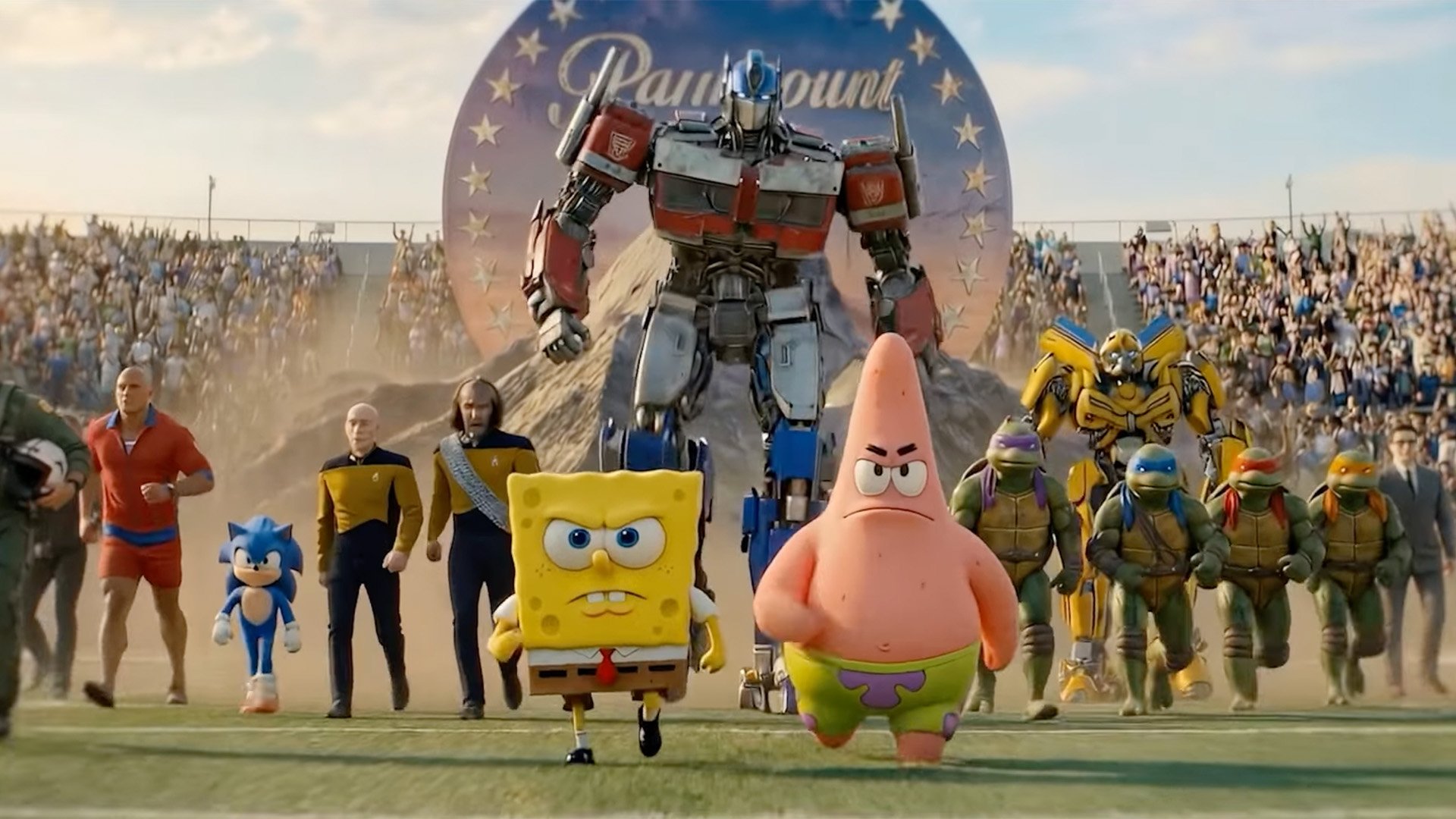 Netflix VS Paramount I An AI Parody Video