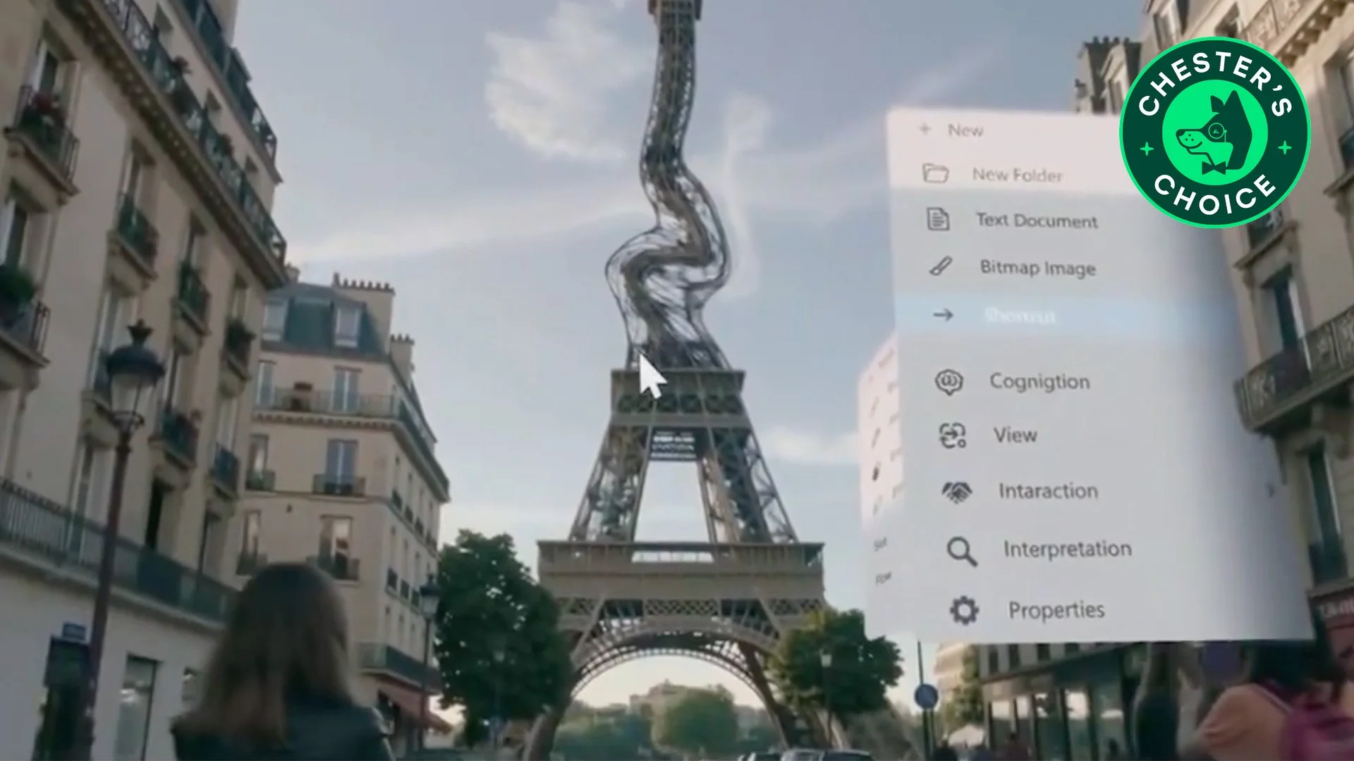 A Giant Mouse Cursor I An AI Film