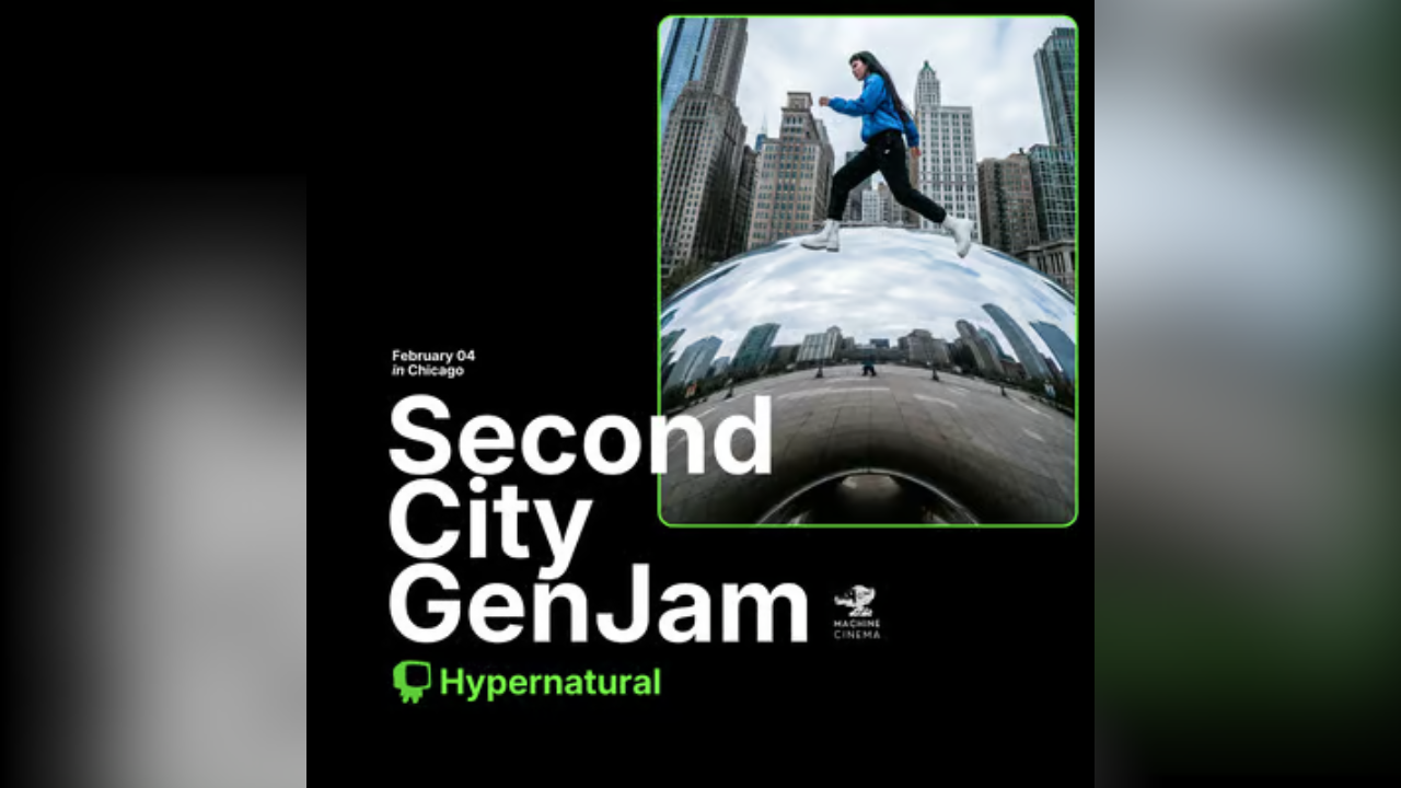 Second City GenJam: AI Video Workshop - Learn &amp; Create AI Videos!