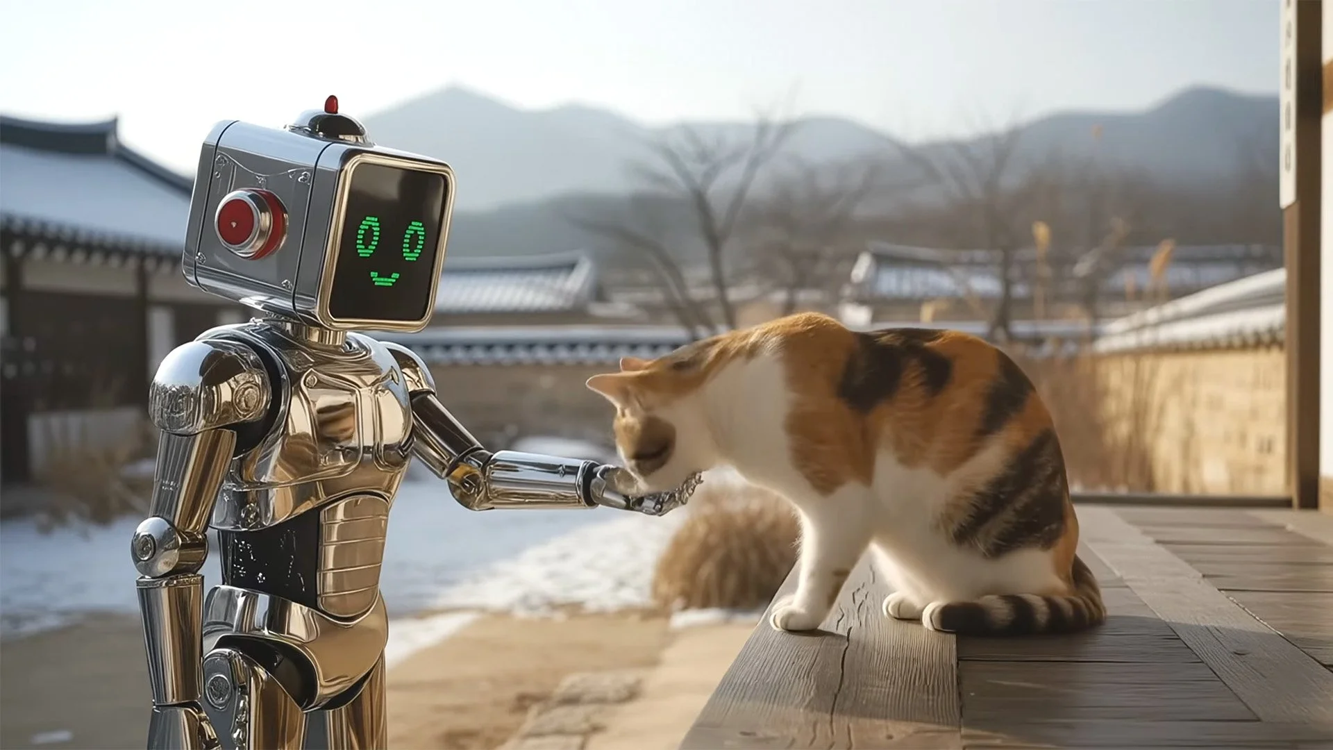 Cats Like Warmth I An AI Short Film