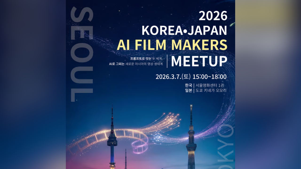KOREA•JAPAN AI FILM MAKERS MEETUP 2026