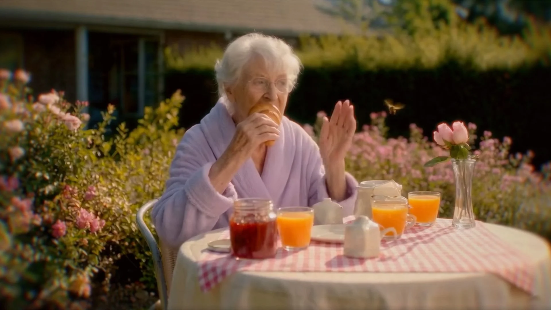 Grandma VS Wasp I An AI Short Video