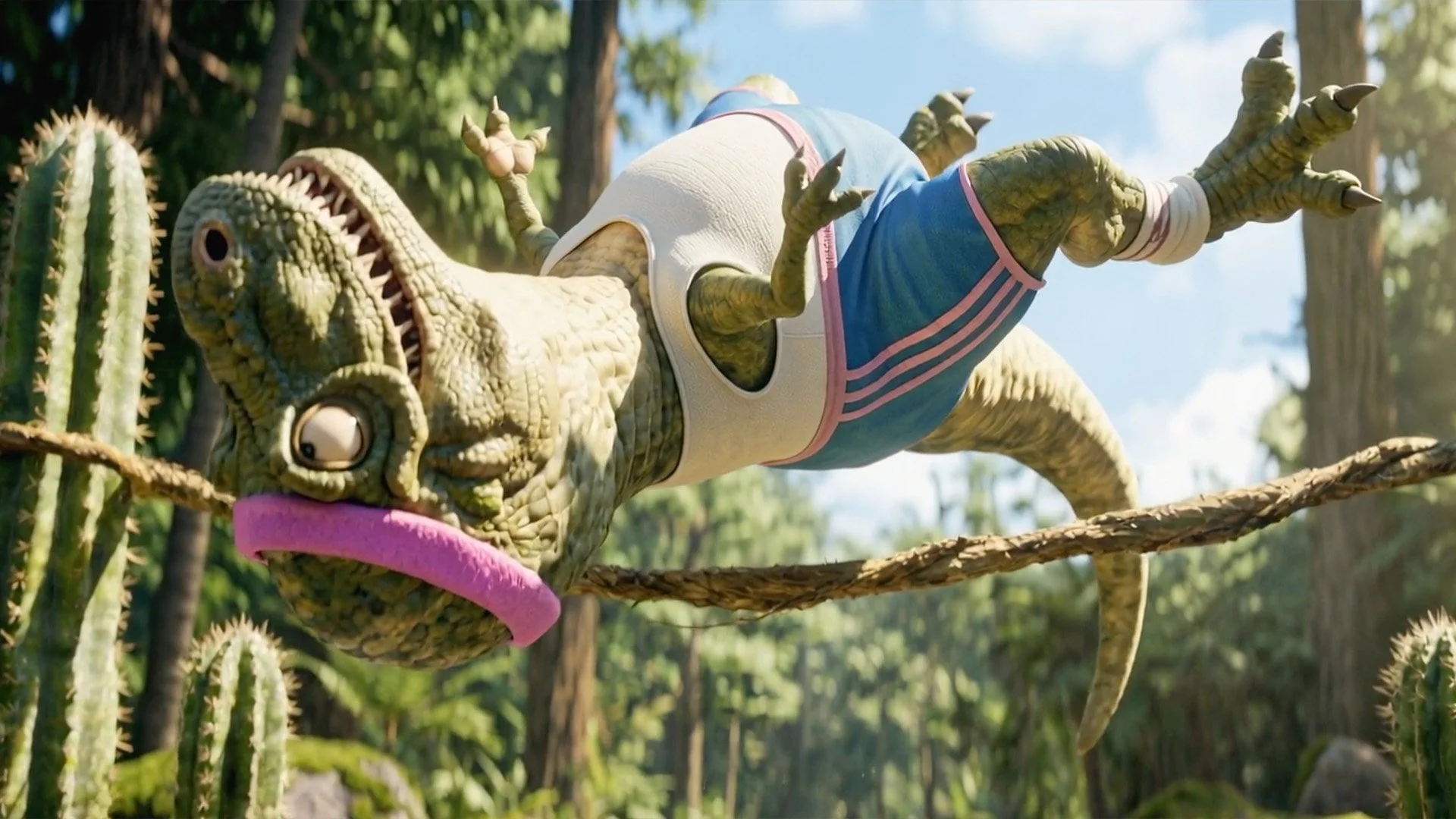 Epic Dino I An AI Commercial