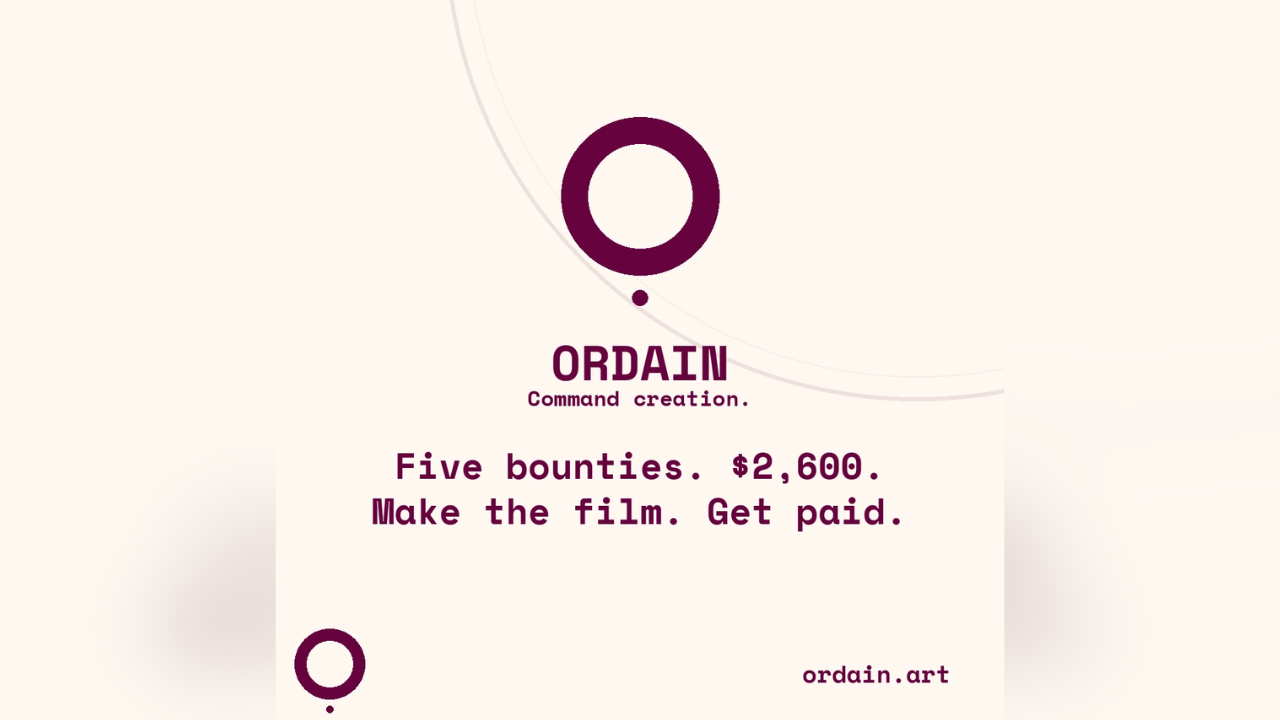Ordain: Open Call for AI Short Films 