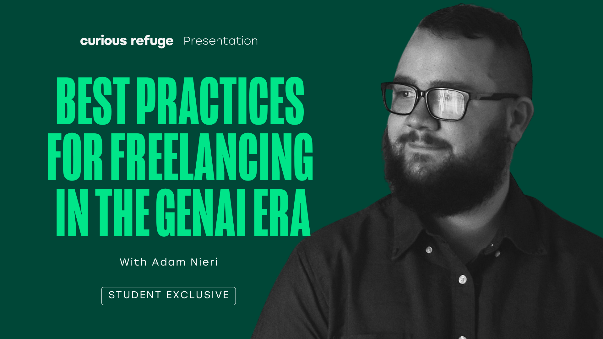 Curious Refuge Workshops: Best Practices for Freelancing in the GenAI Era with Adam Nieri