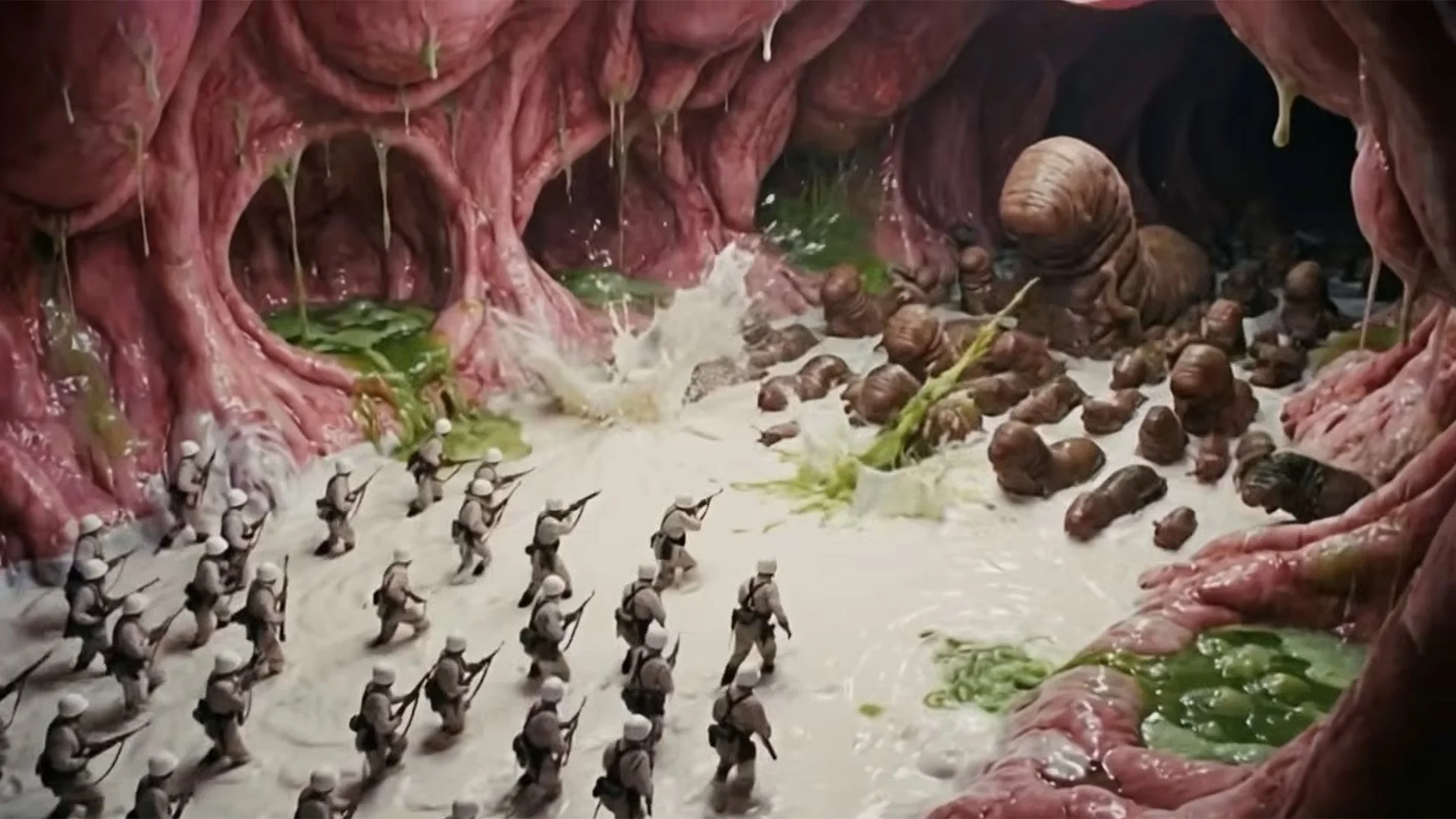 Bacteria War I An AI Short AD