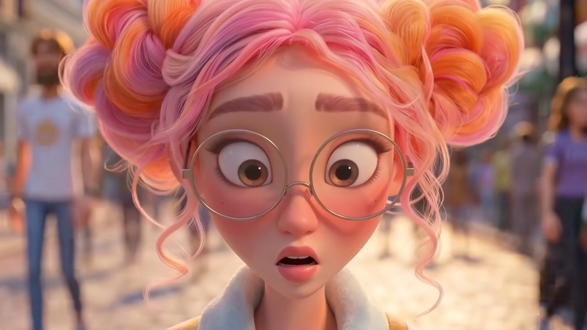 Excuse Me I An AI Short Film