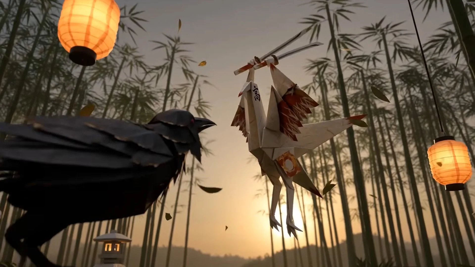 Origami I An AI Short Animation