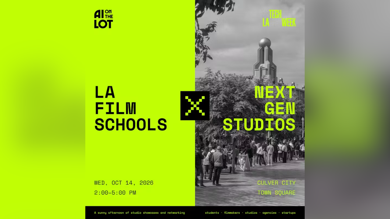 AI Film School by AI on the Lot - #LATechWeek